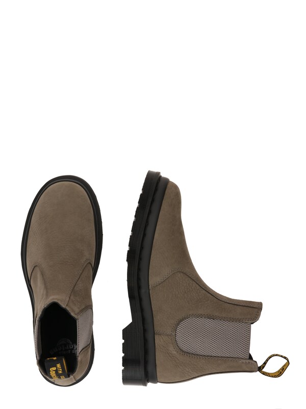 Dr. Martens Dr. Martens Chelsea Boots '2976' in Grau Schlammfarben Schlussverkauf