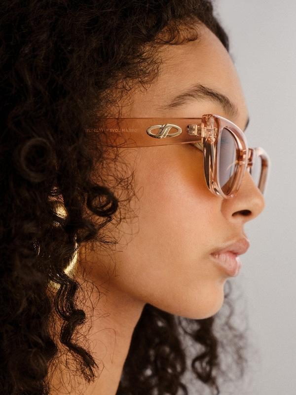 LE SPECS LE SPECS Sonnenbrille 'DREAM LOVER' in Rosé Großer Ausverkauf