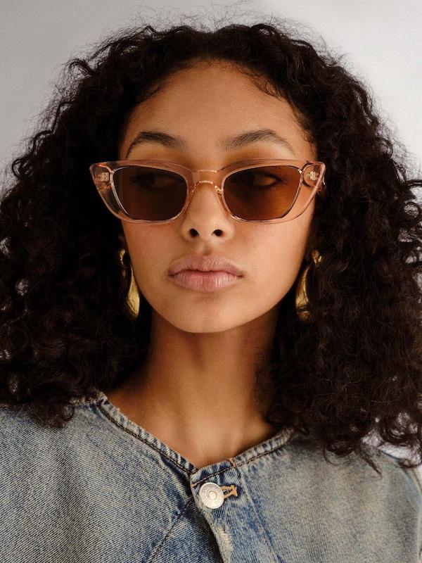 LE SPECS LE SPECS Sonnenbrille 'DREAM LOVER' in Rosé Großer Ausverkauf