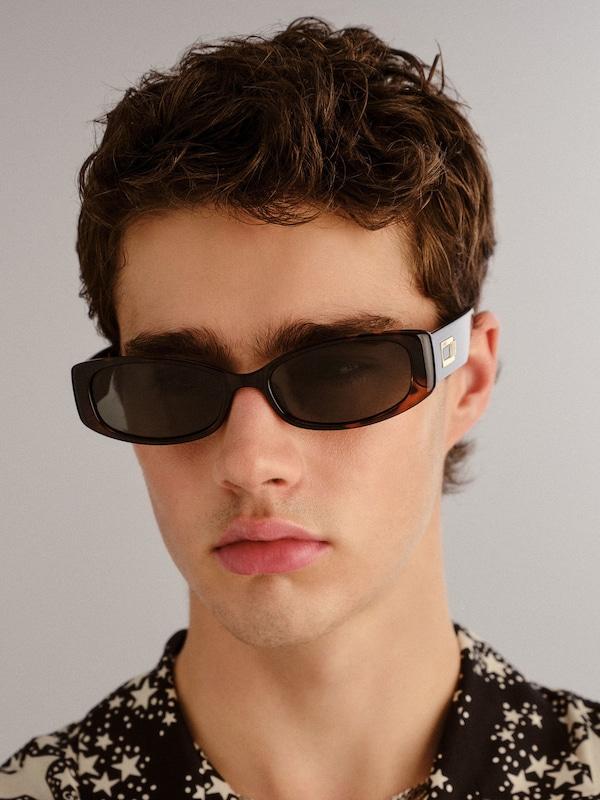 LE SPECS LE SPECS Sonnenbrille 'STARLIGHT' in Braun Flash Sale