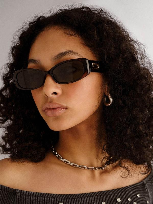 LE SPECS LE SPECS Sonnenbrille 'STARLIGHT' in Braun Flash Sale