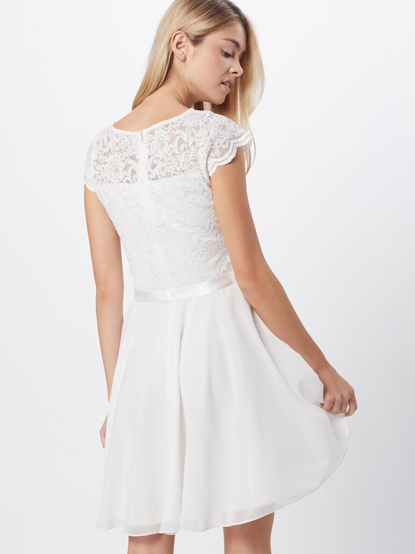 SWING SWING Kleid in Weiß Große Rabatte