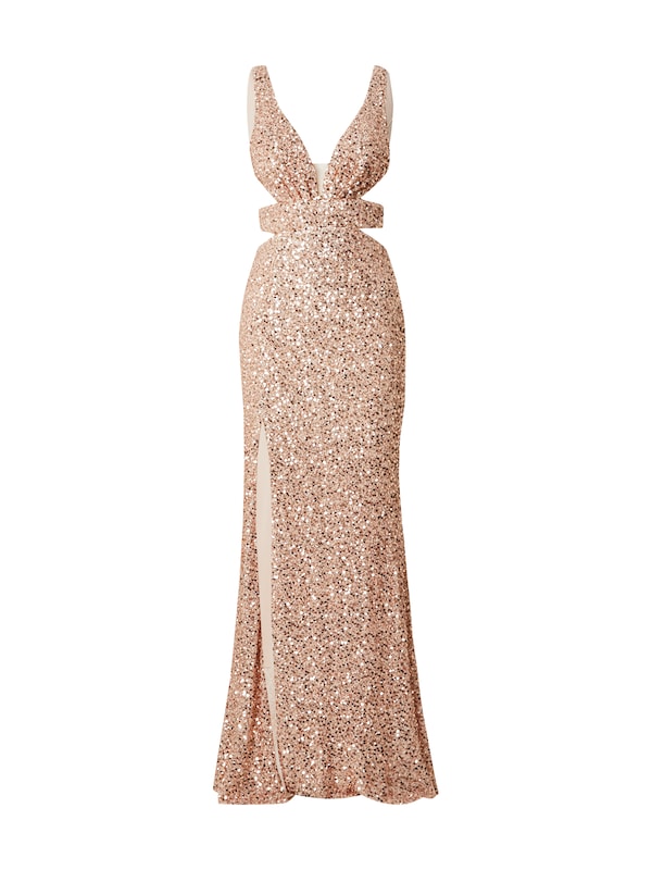 Unique Unique Kleid in Gold