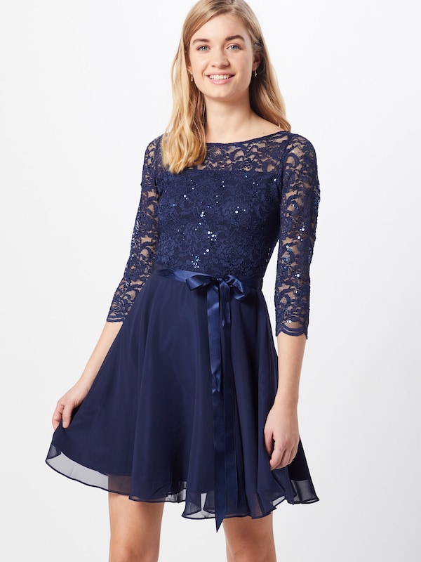 SWING SWING Kleid in Marine Neueste Stile