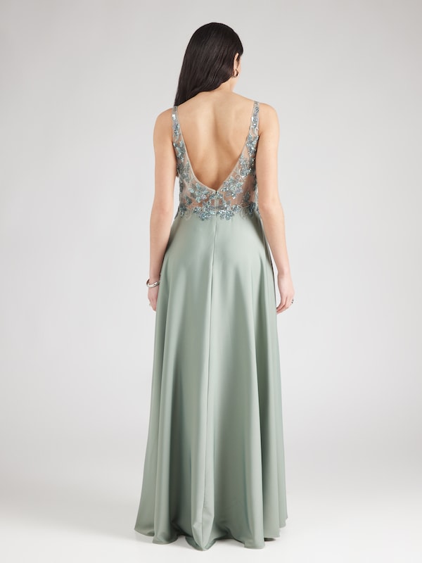 Unique Unique Kleid in Pastellgrün Zeitbegrenzte Promotion