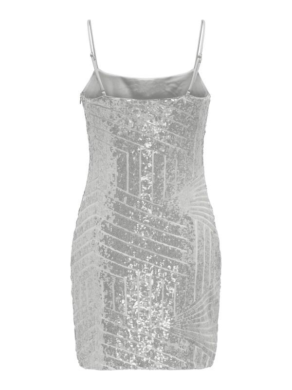 ONLY ONLY Kleid 'ONLScarlett' in Silber Bis zu 65% Rabatt
