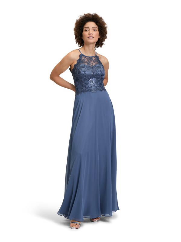 Vera Mont Vera Mont Abendkleid in Marine Vierteljährliche Förderung