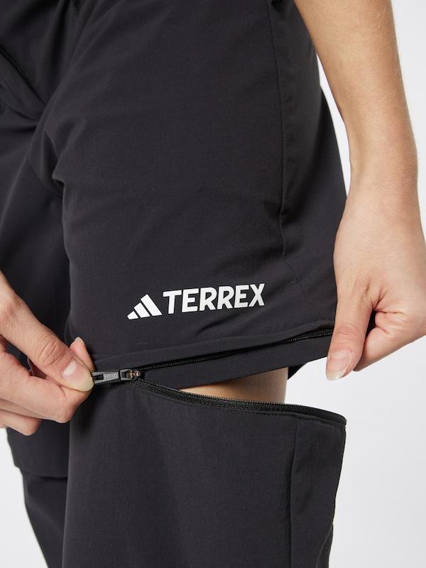 ADIDAS TERREX ADIDAS TERREX Tapered Sporthose 'Utilitas Zip-Off' in Schwarz Begrenzt auf 3 Tage