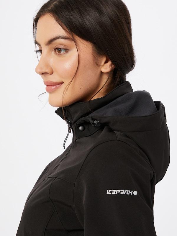 ICEPEAK ICEPEAK Outdoorjacke 'Brenham' in Schwarz Speichern exportieren