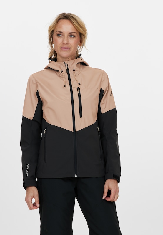 Whistler Whistler Sportjacke 'Rosea' in Beige Schwarz im Angebot