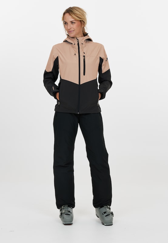 Whistler Whistler Sportjacke 'Rosea' in Beige Schwarz im Angebot
