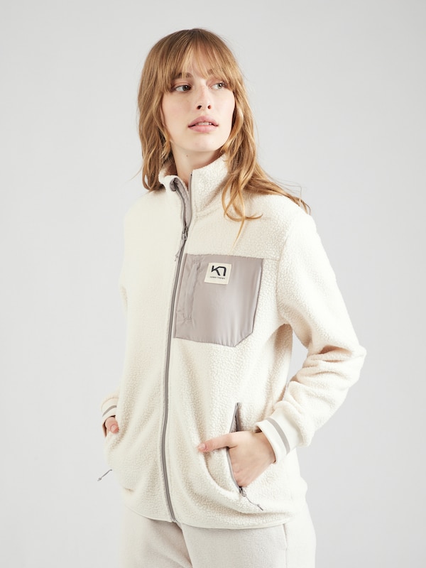 Kari Traa Kari Traa Funktionsfleecejacke 'Rothe' in Creme Kitt Meist gekauft