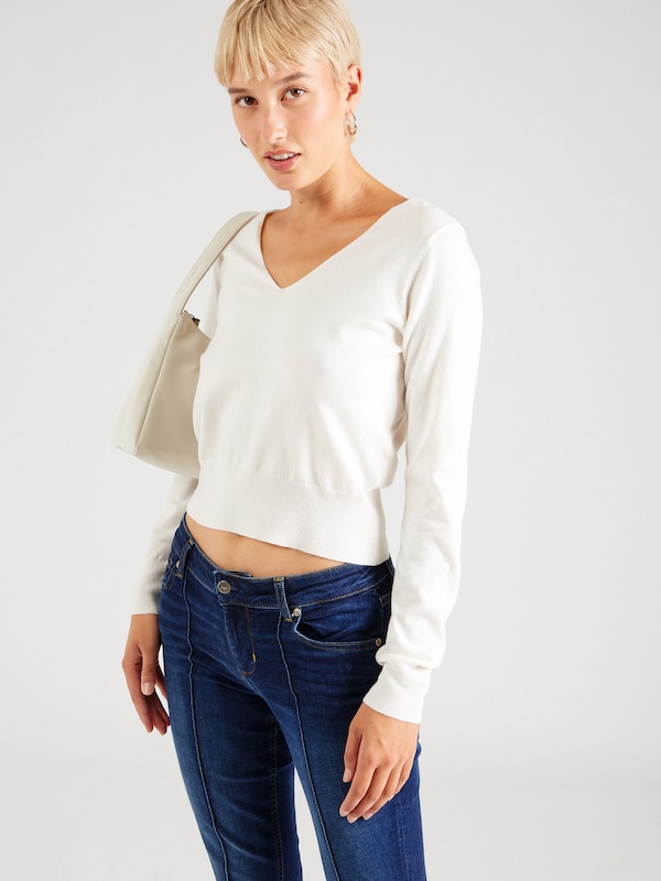 ABOUT YOU ABOUT YOU Pullover in Weiß Fabrik Onlineshop