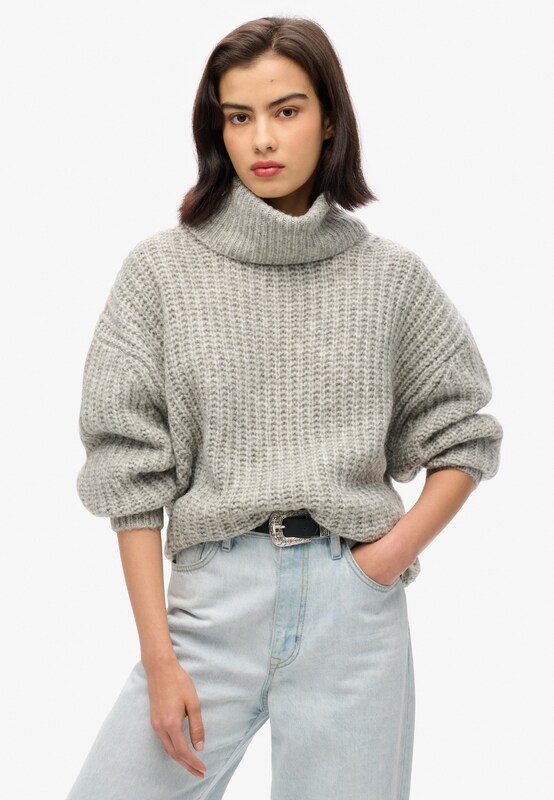 Superdry Superdry Pullover in Hellgrau Fabrikpreis