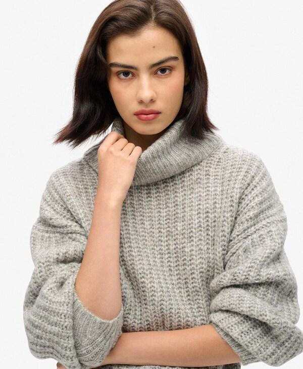 Superdry Superdry Pullover in Hellgrau Fabrikpreis