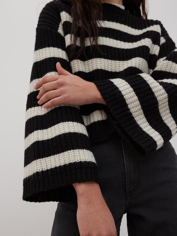 EDITED EDITED Pullover 'Louise' in Schwarz Sonderangebot
