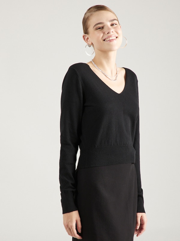 ABOUT YOU ABOUT YOU Pullover 'Lara' in Schwarz Günstig kaufen