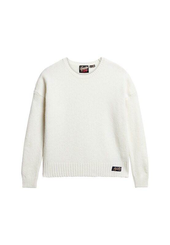 Superdry Superdry Pullover in Weiß Begrenztes Angebot