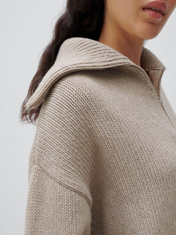 ABOUT YOU x Marie von Behrens ABOUT YOU x Marie von Behrens Pullover 'Valentina' (GRS) in Kitt Online Shopping