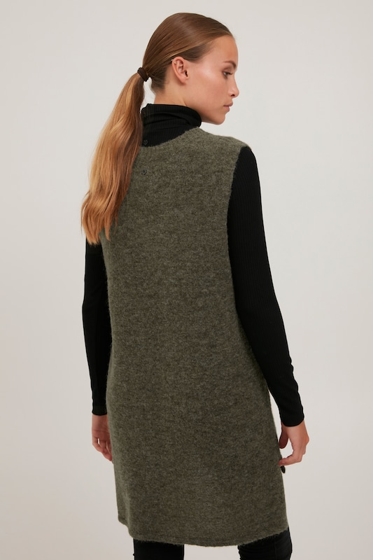 PULZ Jeans PULZ Jeans Pullover 'ASTRID' in Grün Cyber Monday