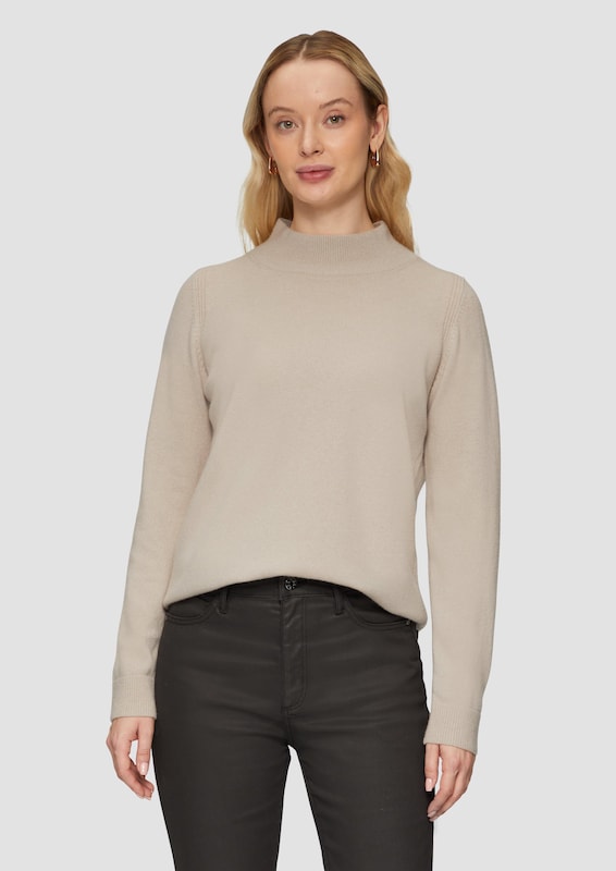 s.Oliver BLACK LABEL s.Oliver BLACK LABEL Pullover in Beige Osterangebot