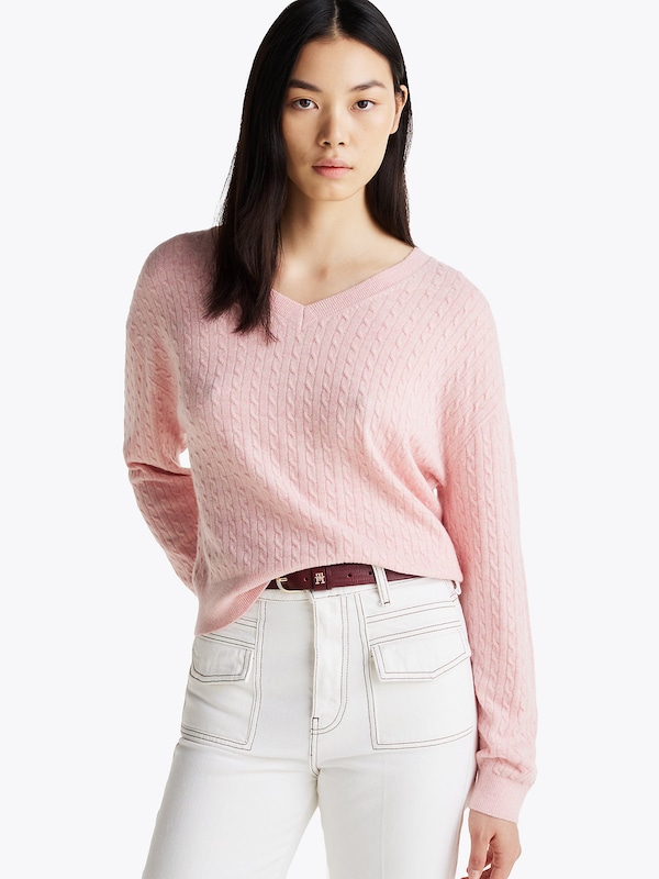 TOMMY HILFIGER TOMMY HILFIGER Pullover in Hellpink Online Outlet