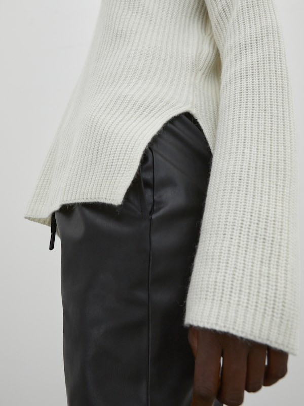 EDITED EDITED Pullover mit Kaschmiranteil 'Allegra' in Weiß Zeitlich begrenztes Angebot