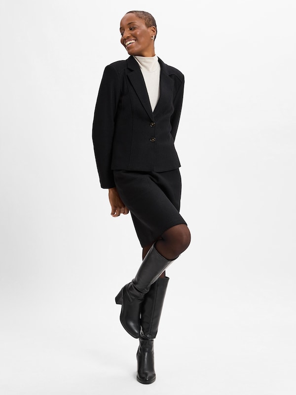 Marc Cain Marc Cain Blazer in Schwarz Tiefpreis