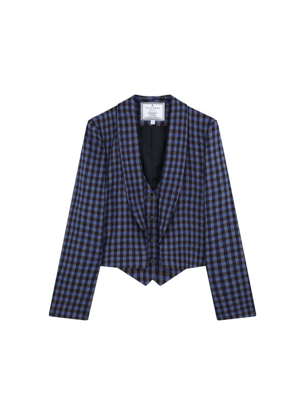 Scalpers Scalpers Blazer in Blau Letzter Tag