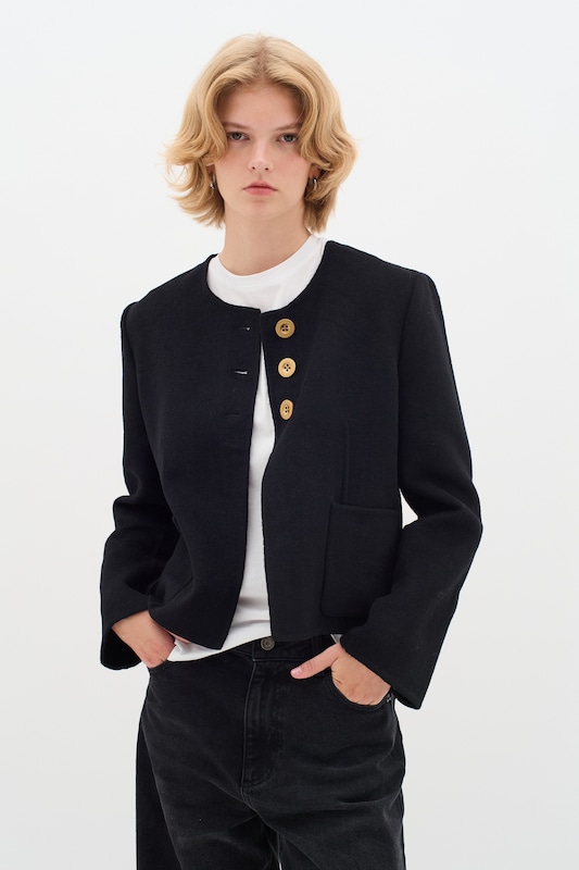 InWear InWear Blazer 'JennieI' in Schwarz Bis zu 65% Rabatt