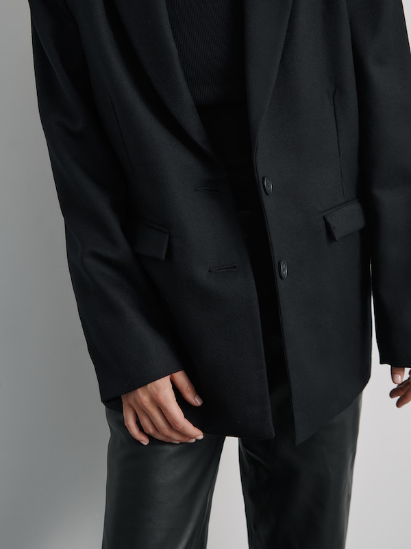 ABOUT YOU x Marie von Behrens ABOUT YOU x Marie von Behrens Blazer 'Caya' in Schwarz Discount Store für neue Produkte