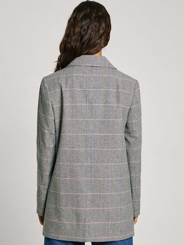 Pepe Jeans Pepe Jeans Blazer 'Flavia' in Anthrazit Nur noch ein Tag übrig