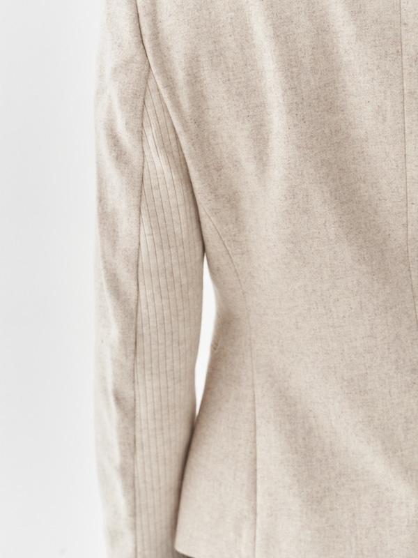 TATUUM TATUUM Blazer 'SUZIKA' in Beigemeliert Riesige Rabatte