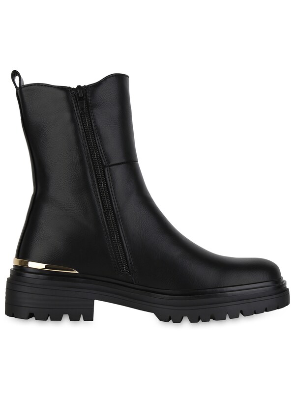 Van Hill Van Hill Stiefelette 'Amelia' in Schwarz Weihnachtsangebot