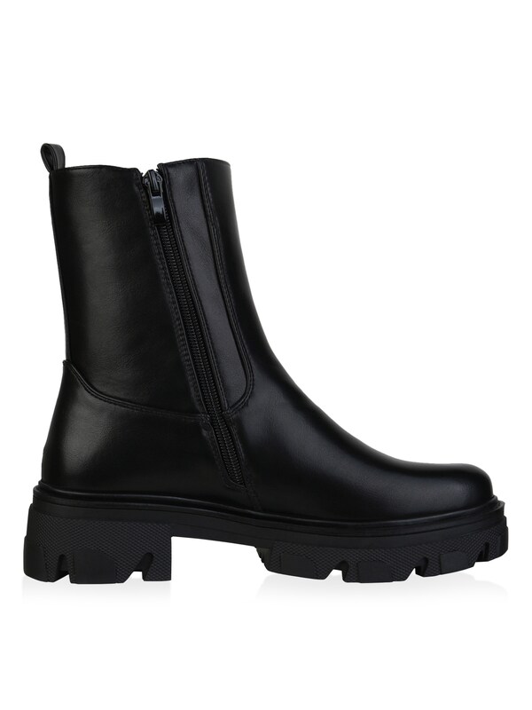 Van Hill Van Hill Chelsea Boots ' Layla ' in Schwarz Heißer Verkauf