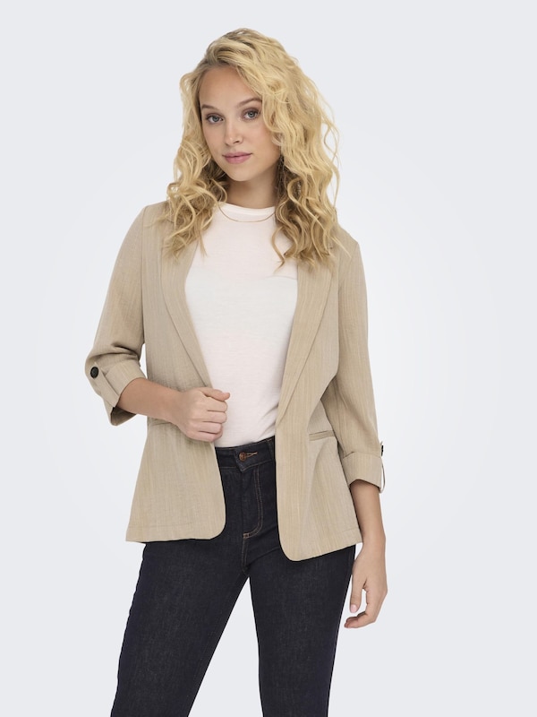 ONLY ONLY Blazer 'ONLMarsa' in Beige Dunkelbeige Nur für heute