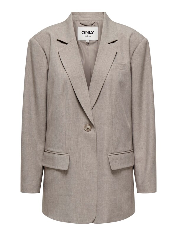 ONLY ONLY Blazer 'ONLLinda' in Beigemeliert Sonderangebot der Fabrik