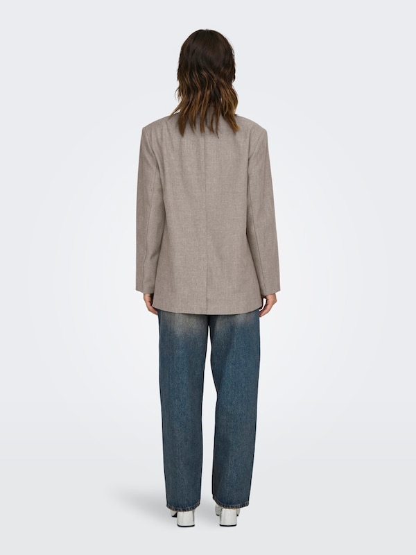 ONLY ONLY Blazer 'ONLLinda' in Beigemeliert Sonderangebot der Fabrik