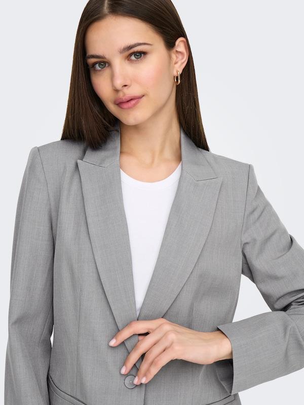ONLY ONLY Blazer 'ONLMARINE' in Grau Bis zu 55% Rabatt
