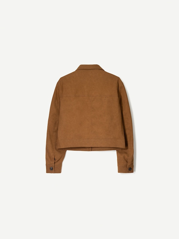 Bershka Bershka Jacke in Umbra Super Rabatt