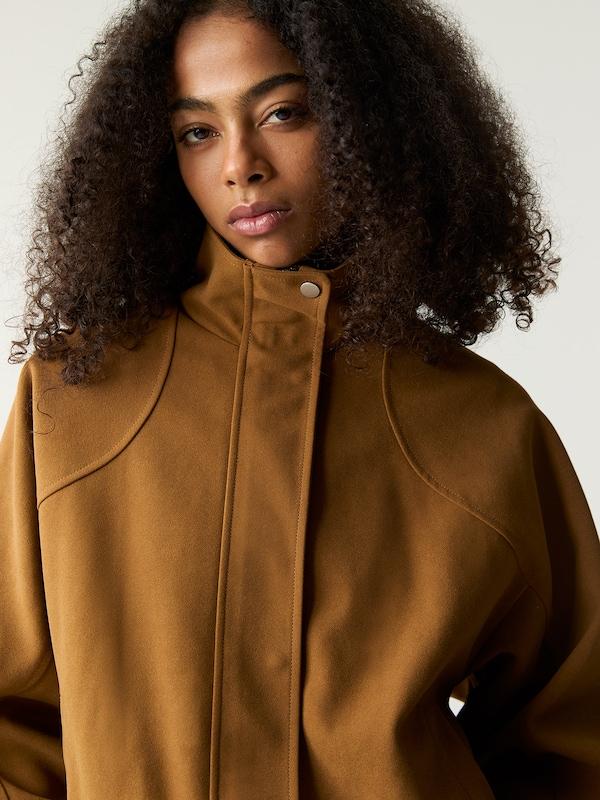 Pullu0026Bear Pull&Bear Jacke in Karamell Riesige Rabatte
