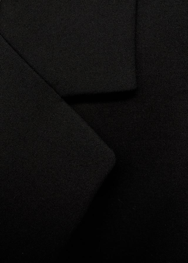 Mango Langer Wollmantel mit Struktur Outlet