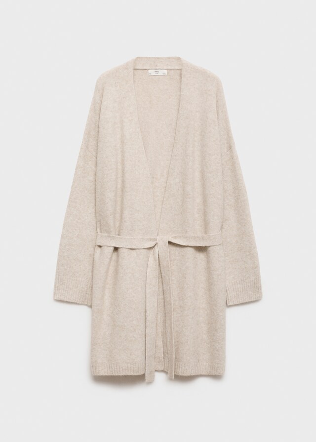 Mango Kurzer Strick-Cardigan Begrenzte Freigabe