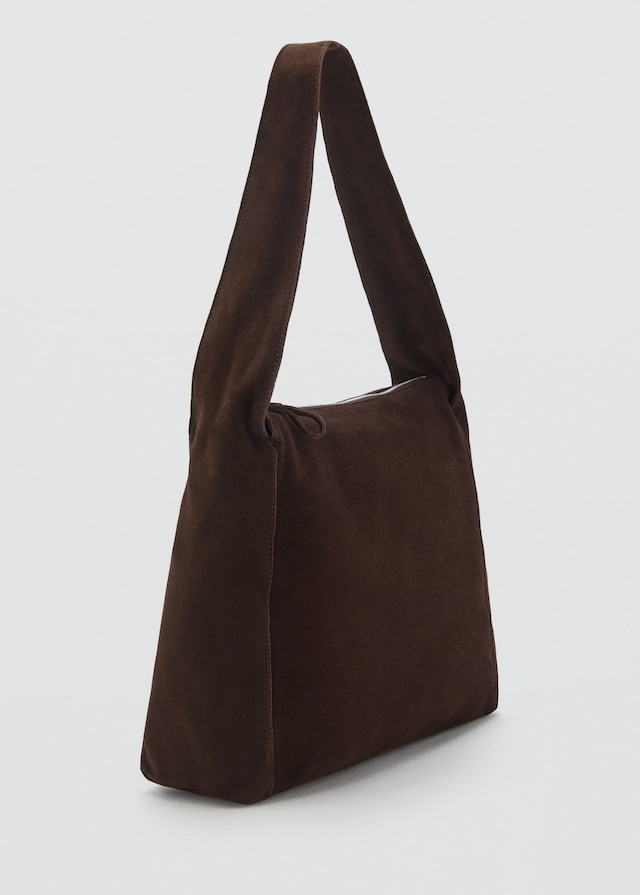 Mango Shopper-Bag aus Rauleder Bis zu 65% Rabatt