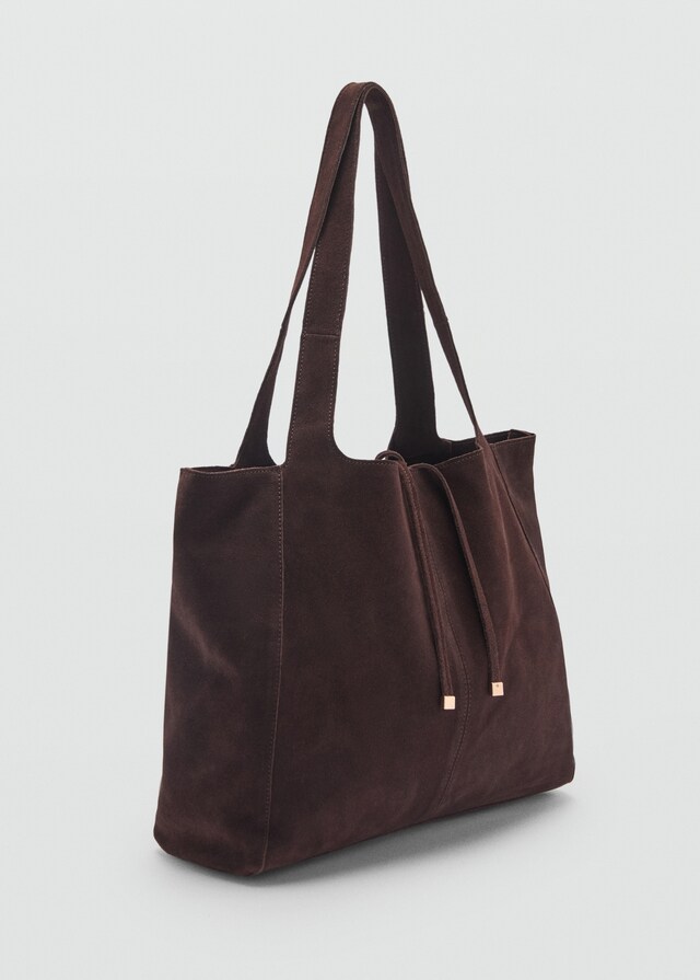 Mango Shopper-Bag aus Rauleder Nur für heute