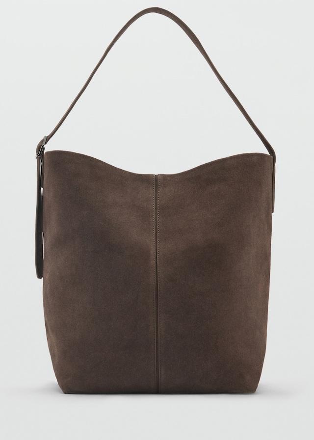 Mango Shopper-Bag aus Rauleder Vierteljährliche Förderung