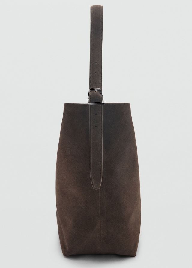 Mango Shopper-Bag aus Rauleder Vierteljährliche Förderung
