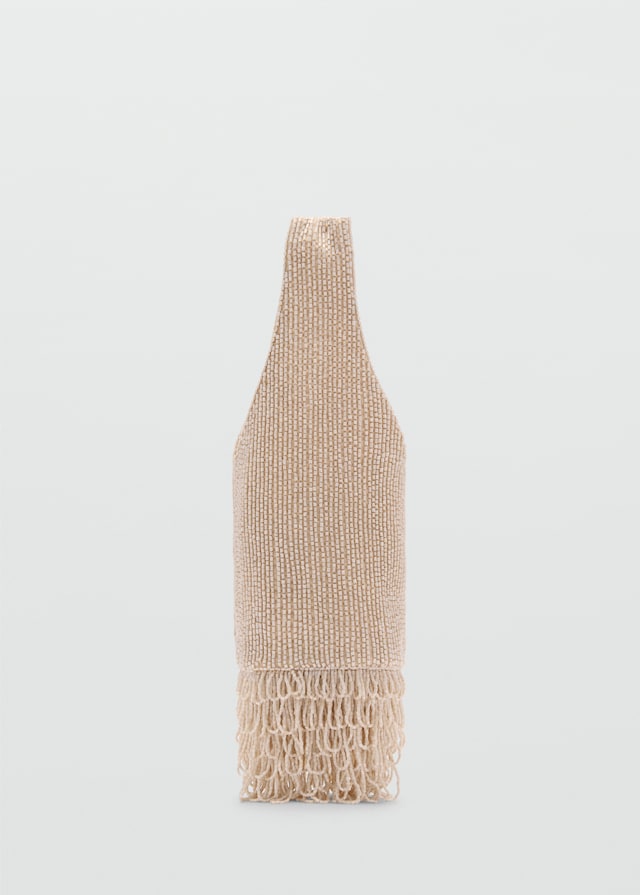 Mango Bestickte Handtasche mit Schmucksteinen Super Rabatt