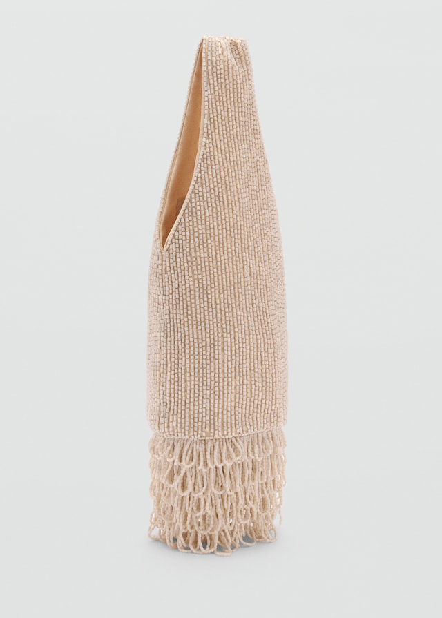 Mango Bestickte Handtasche mit Schmucksteinen Super Rabatt