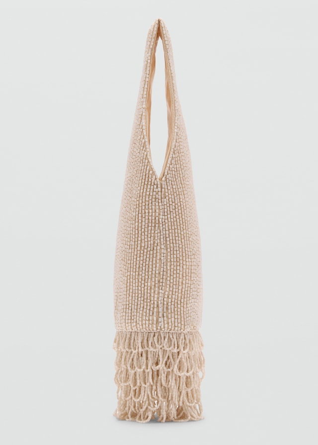 Mango Bestickte Handtasche mit Schmucksteinen Super Rabatt